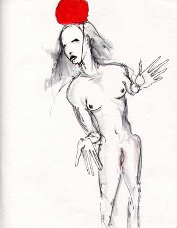 Dancing Butoh Lady Jpg